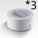 3pcs White