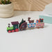Colored Deer Wooden Train
