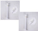 Crew cut white 2pcs