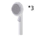 3pcs white