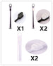 5pcs Wavy Set17