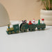 Green Wooden Train