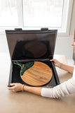 Round Cheese Paddle Acacia Boards