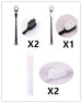 5pcs Wavy Set18